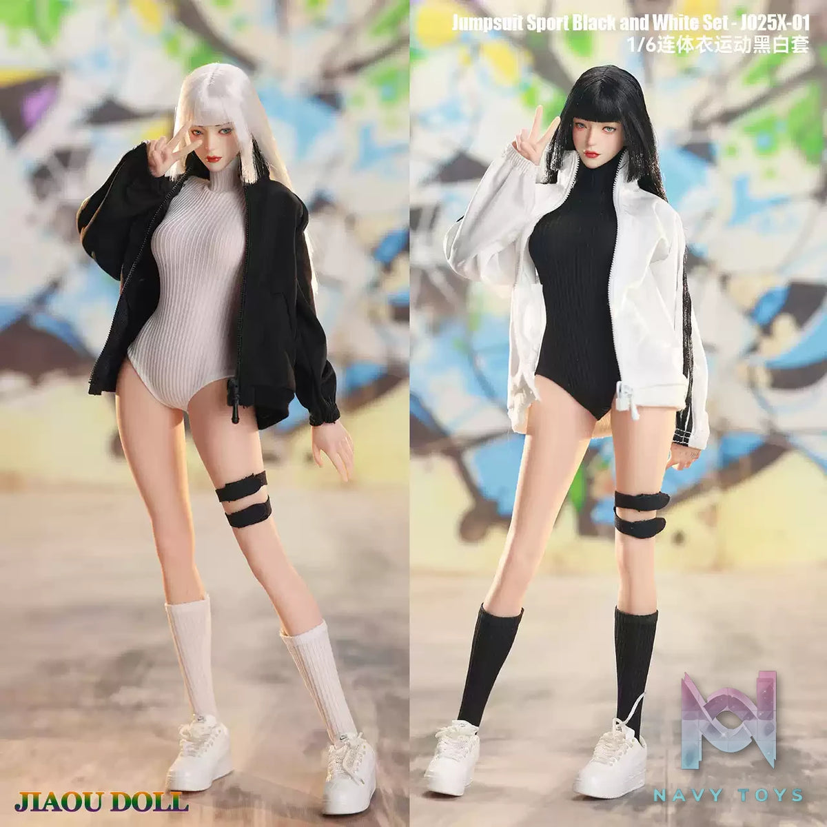 JIAOUDOLL – 1/6 Scale Sports Bodysuit Set JO25X-01 (Licensed)