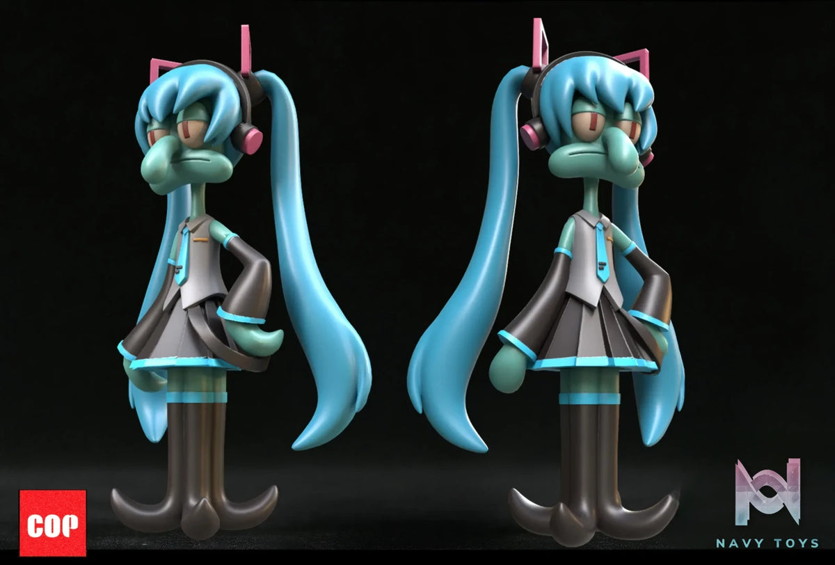 COR Studio – SpongeBob SquarePants Squidward Tentacles Miku