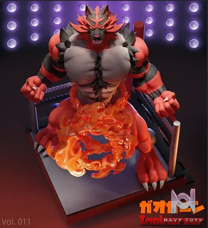 SHIBADON Studio – Pokémon Poki-Hubby Series: Incineroar 1/8th Figure
