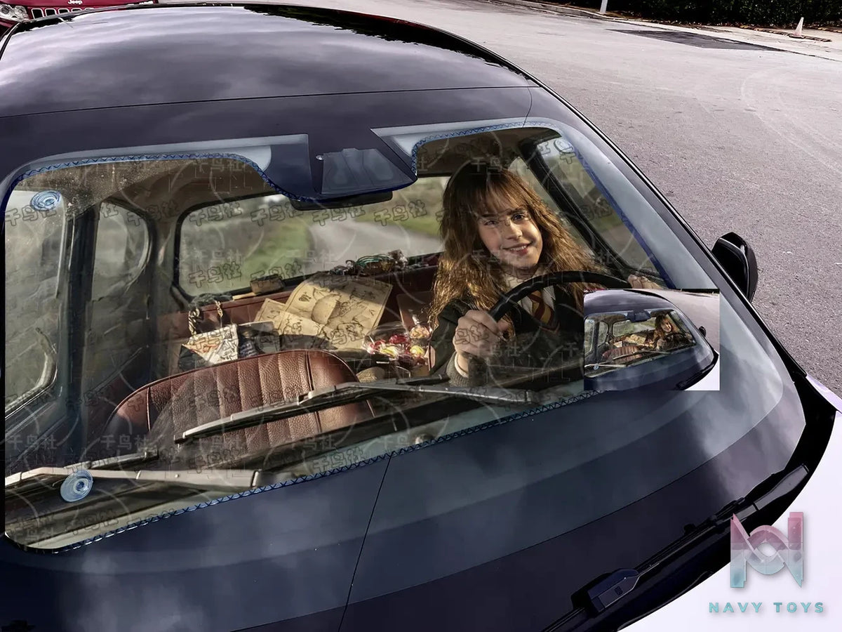 Plover Studio – Hermione Granger Car Windshield Sunshade Harry Potter