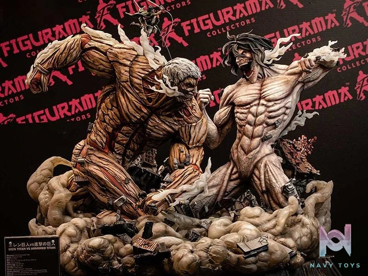 Reiner & Eren - Attack on Titan - Figurama Collectors resin statue Figurama Collectors Studio anime figure