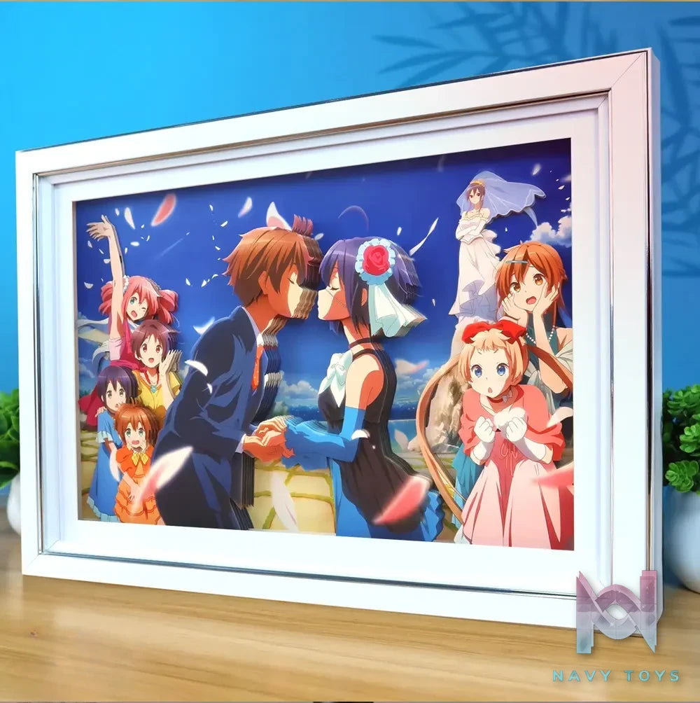 KALA HOME Studio – Love, Chunibyo & Other Delusions! Multiple Characters 3D Decorative Painting Love, Chunibyo & Other Delusions!