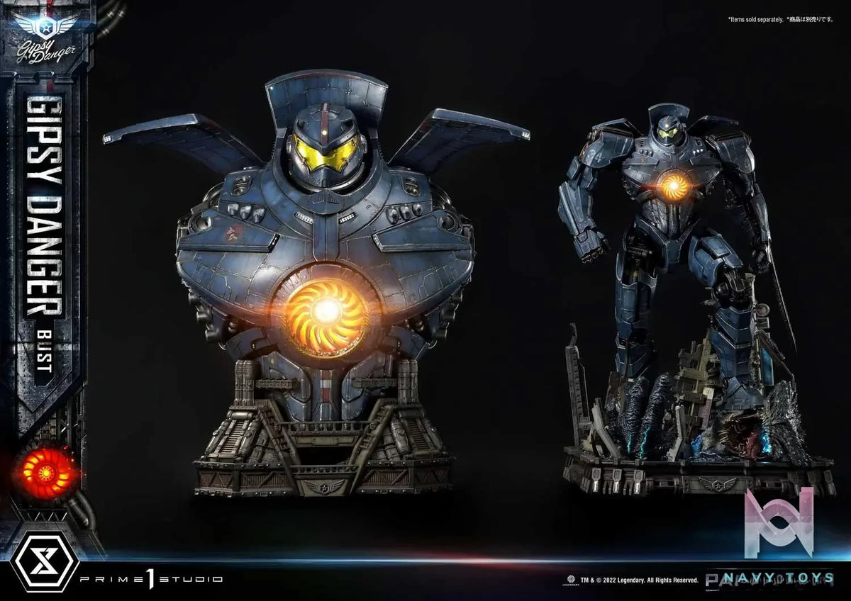 Prime 1 Studio – Life Size Bust Pacific Rim Gipsy Danger LSPACRIM-01 LSPACRIM-01DX (Licensed)