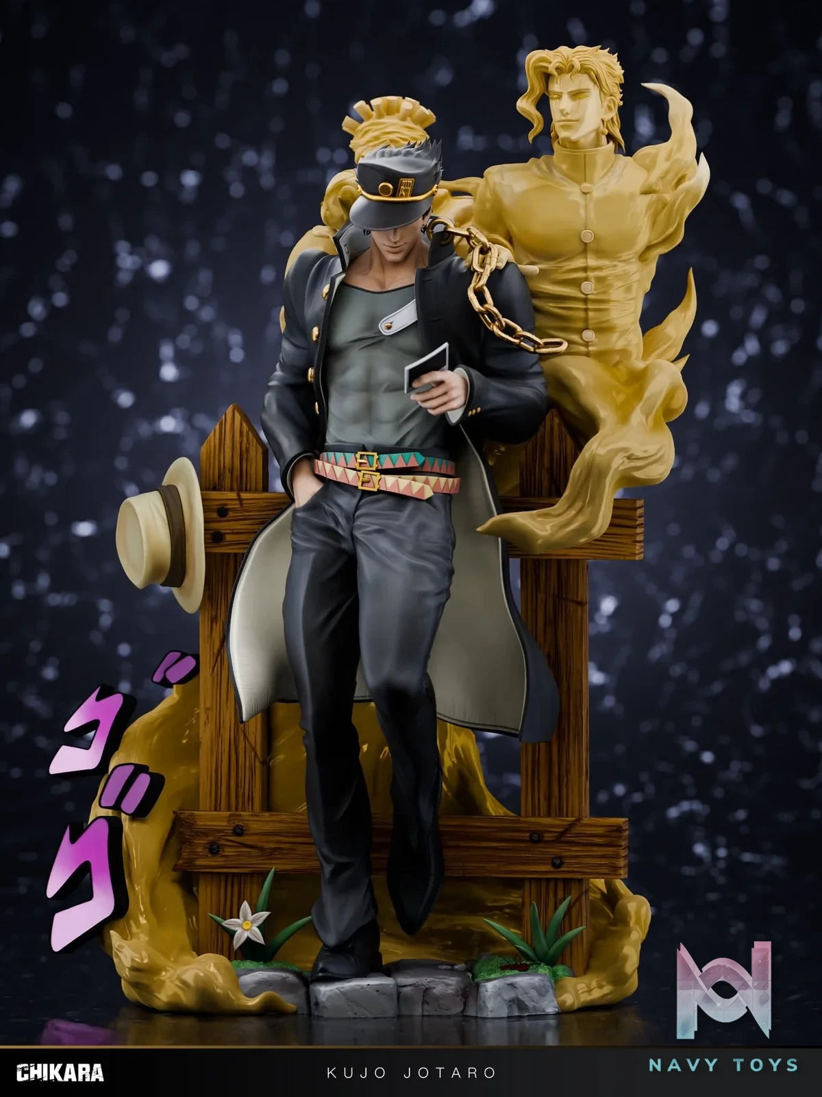 Memories of Kujo Jotaro resin statue Chikara Studio anime figure