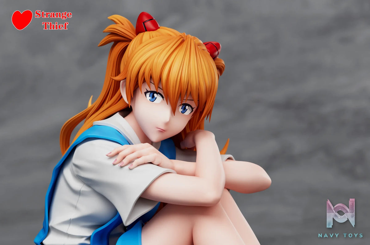 Strange Thief Studio – Neon Genesis Evangelion School Uniform Asuka & School Uniform Rei Ayanami