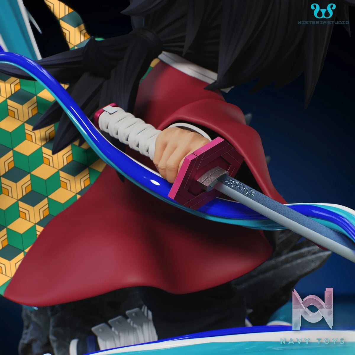 WISTERIA Studio – Hashira #01 Water Hashira Giyu Tomioka Demon Slayer