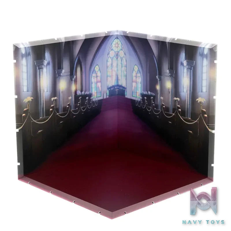 PLM – Dioramansion 200 Tea Plantation White Birch & Lilies Church (Licensed)