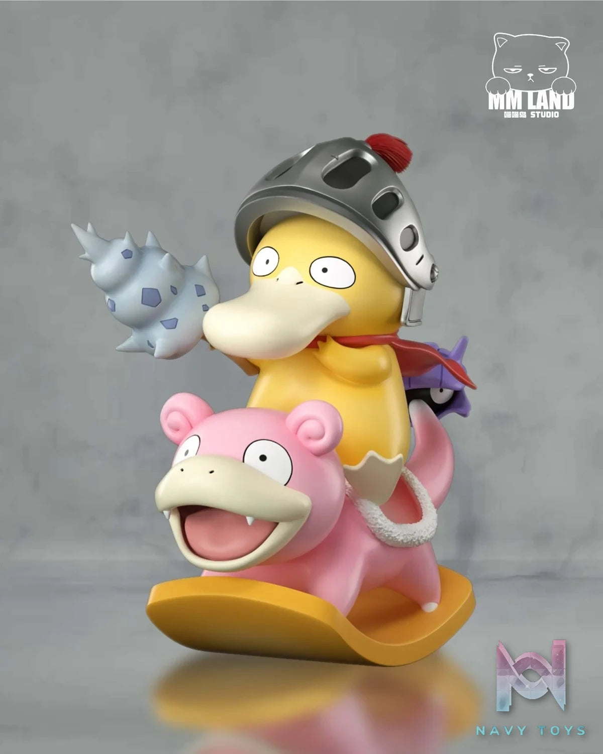MM Land Studio - Koduck & Slowpoke - Pokemon resin statue MMLAND Studio anime figure