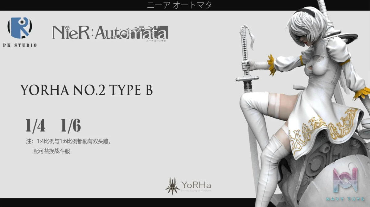 PK Studio – NieR:Automata 2B Figure Female Sculpture gk