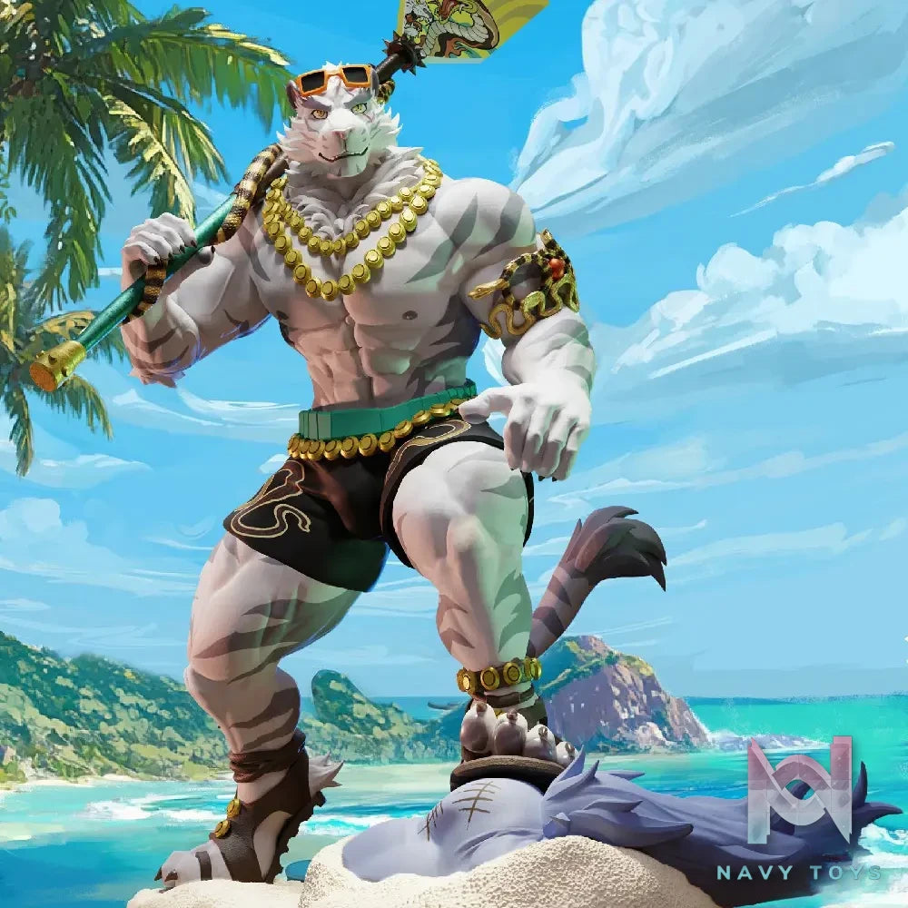 Shibadon Studio – Original White Tiger (Licensed)