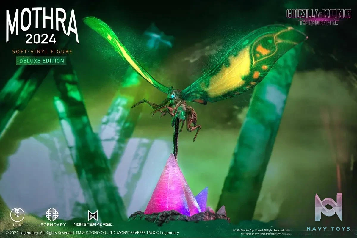STAR ACE Toys Studio – Godzilla x Kong: The New Empire Mothra SA6058 Standard Version & SA6059 Deluxe Version (Licensed)