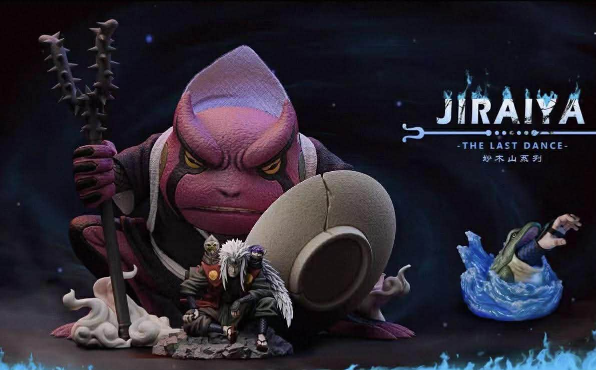 Jiraiya Gamaken - Naruto Shippuden - YYGk Studio ( Sale 50%) resin statue Navy Toys anime figure