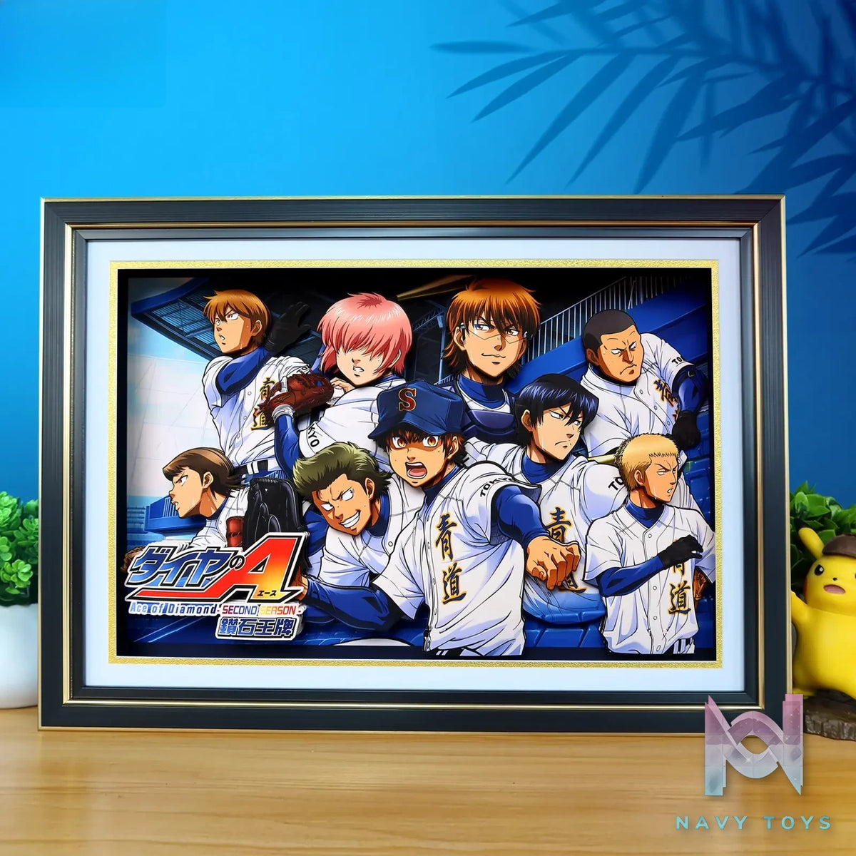 KALA HOME Studio – Ace of Diamond Multiple Characters #04 3Decorative Painting Ace of Diamond