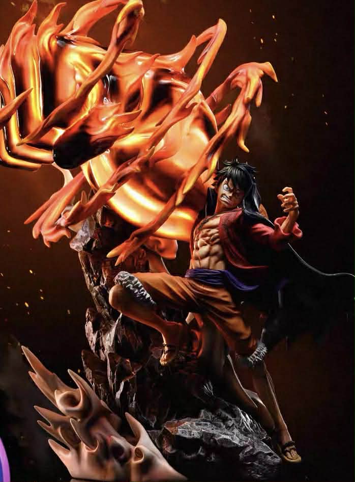 Luffy One Piece - YYGK Studio resin statue Navy Toys anime figure