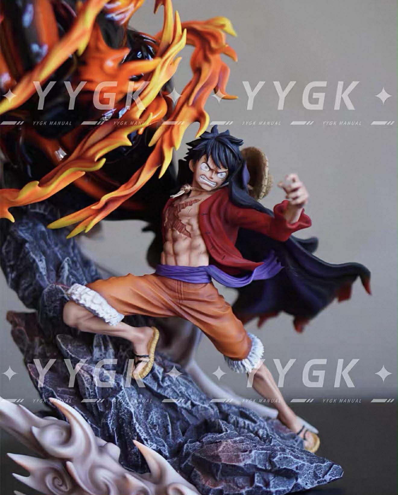 Luffy One Piece - YYGK Studio resin statue Navy Toys anime figure