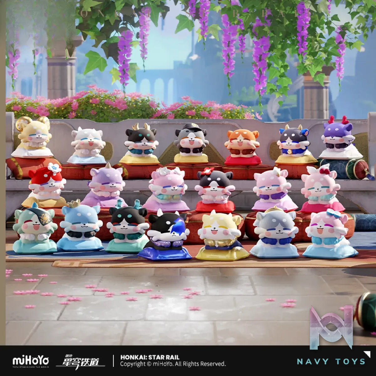 miHoYo – Honkai: Star Rail Awoo Awoo Series Chimera Mini Figure Vol. 3 (Complete Box Set) (Licensed)
