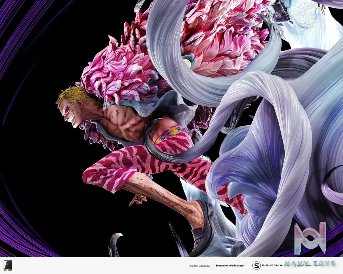LAST SLEEP Studio - One Piece JOKER Donquixote Doflamingo resin statue Navy Toys anime figure