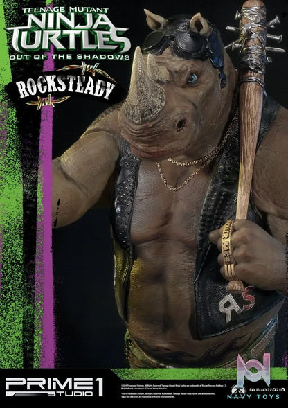 Prime 1 Studio – Premium Masterline Teenage Mutant Ninja Turtles: Out of the Shadows (Film) Rocksteady PMTMNT-02 (Licensed)