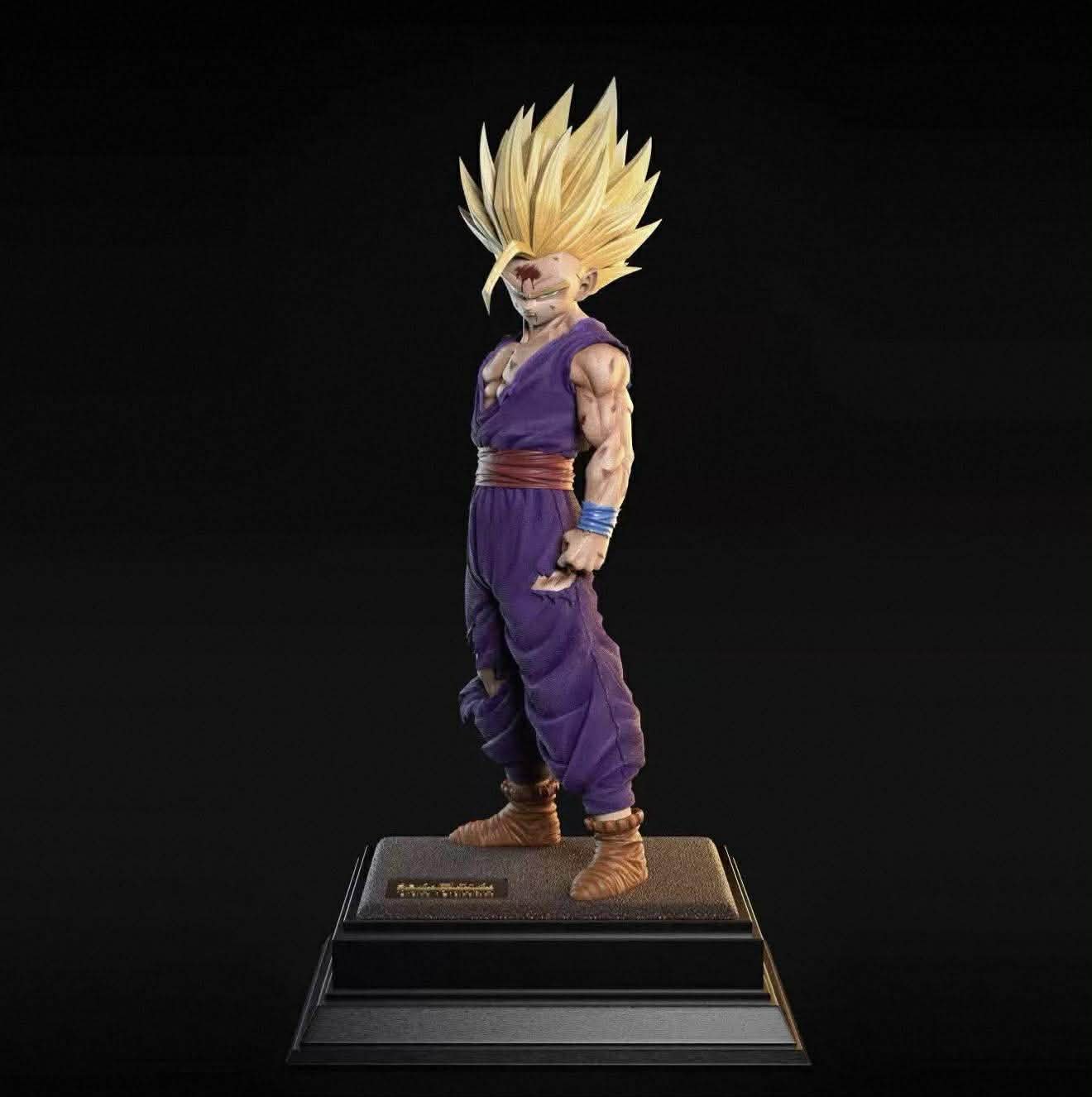 Songohan - Dragon Ball - YYGK Studio ( Sale 50%) resin statue Navy Toys anime figure