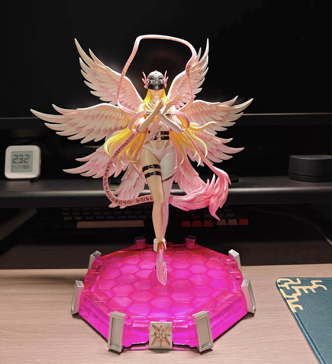 Digimon Angelomon & Angelo of Luna Temple - Digimon - YYGK Studio ( Sale 50%) resin statue Navy Toys anime figure