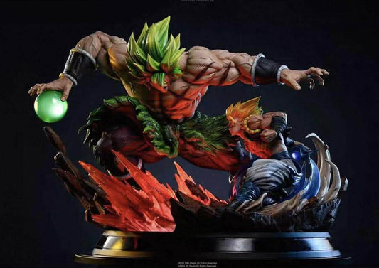 Broly vs Gogeta - Dragon Bal - YYGK Studio ( Sale 50% ) resin statue Navy Toys anime figure