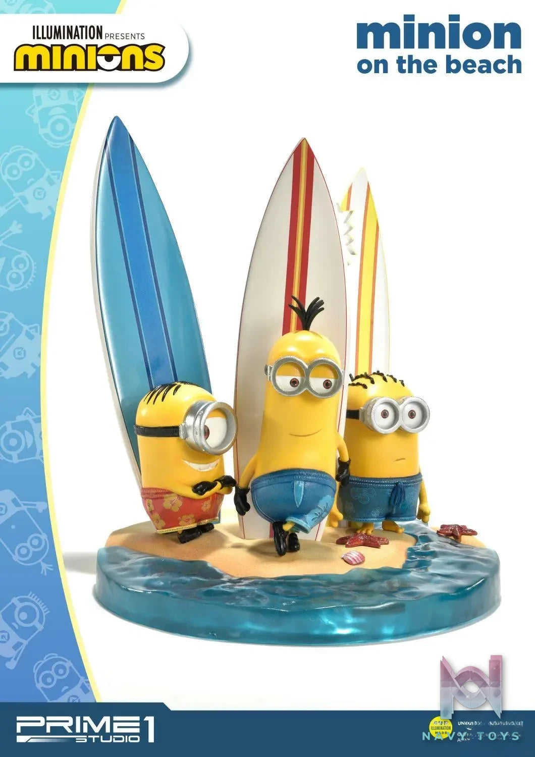 Prime 1 Studio – Prime Collectible Figures Minion On The Beach PCFMINI-01(Licensed)