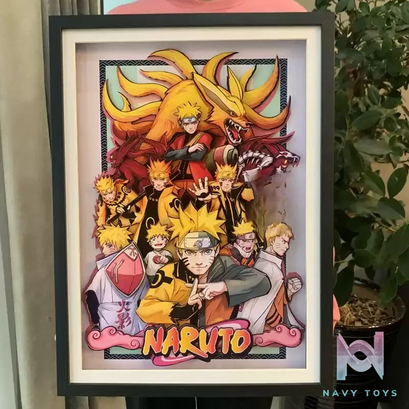 KALA HOME Studio – Uzumaki Naruto #01 3D Decorative Painting Naruto