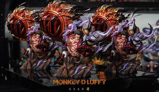 Luffy One Piece Gear 4 - YYGK resin statue Navy Toys anime figure