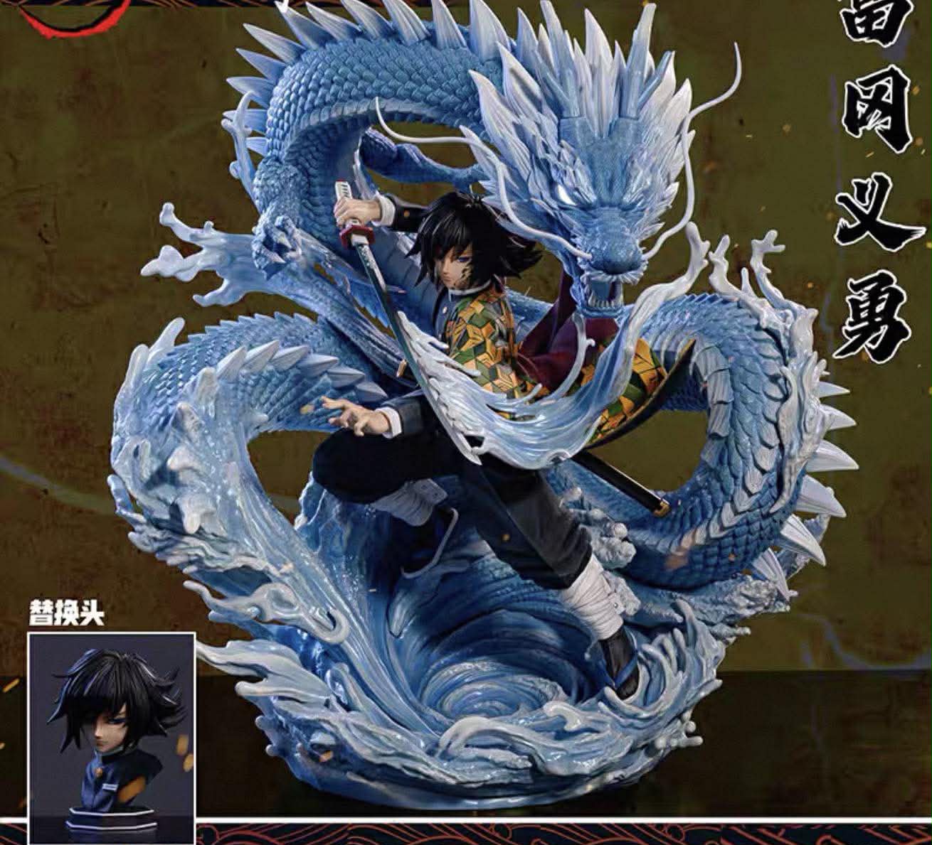Tomioka Giyuu - Kimetsu No Yaiba - YYGK Studio ( Sale 50%) resin statue Navy Toys anime figure