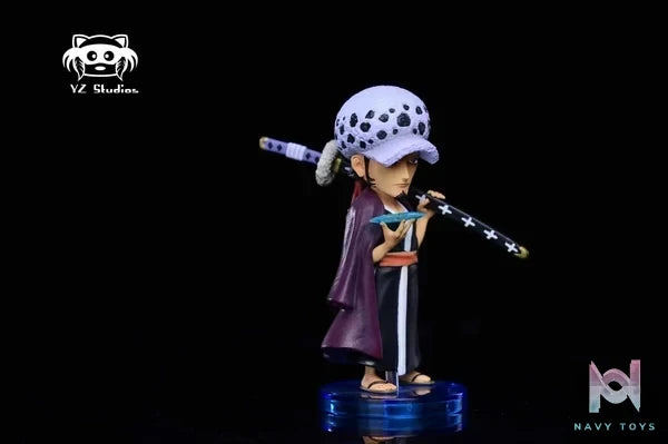 Yz Studio - One Piece Onigashima Battle Trafalgar Law resin statue Navy Toys anime figure