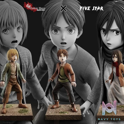 Childhood Mikasa Ackerman - Attack on Titan - Comic Hero Studio resin statue Comic Hero Studio anime figure
