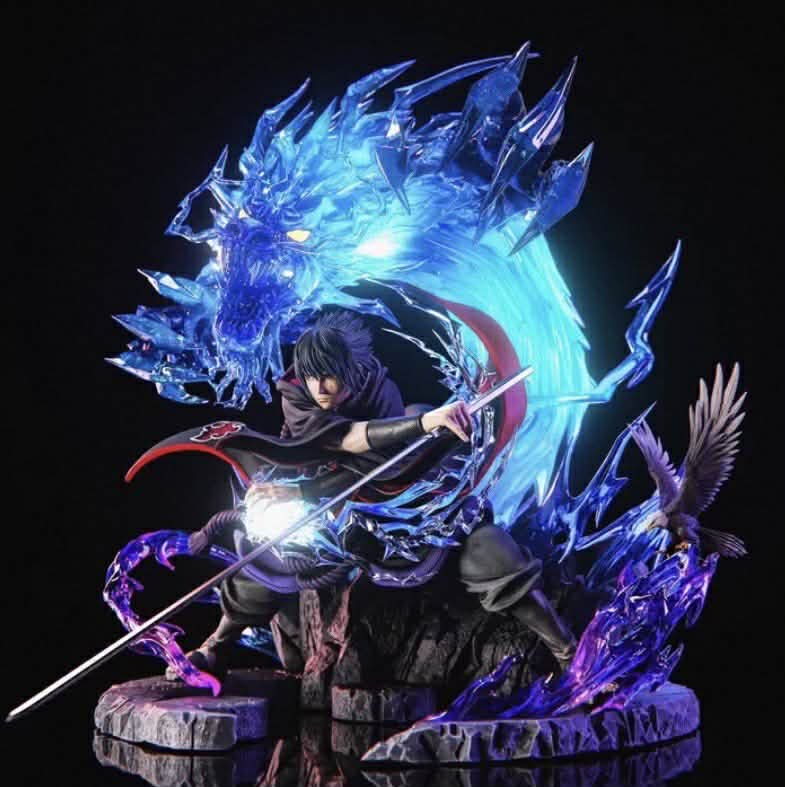 Uchiha Sasuke Konoha - Naruto Shippuden - YYGK Studio ( Sale 50%) resin statue Navy Toys anime figure