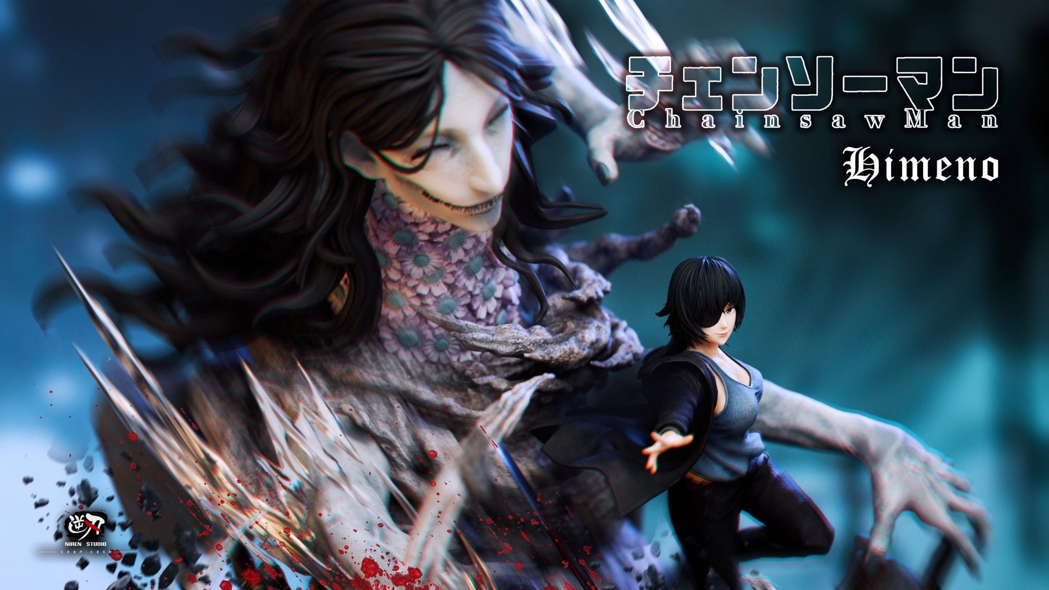Himeno - Chainsaw Man - Niren Studio resin statue Niren Studio anime figure