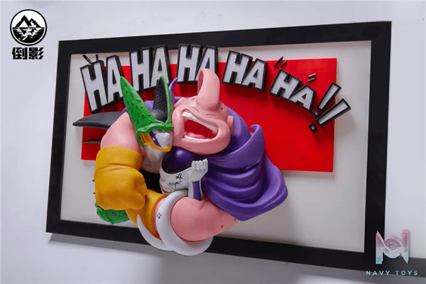 Dao Ying Studio – Dragon Ball Photo Frame – Majin Buu, Cell and Frieza