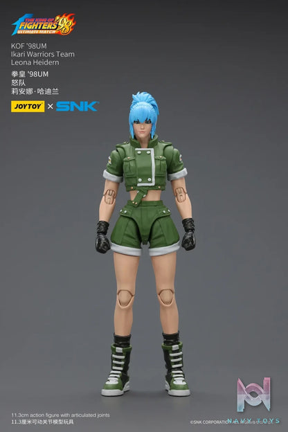 JOYTOY – 1/18 The King of Fighters 98 UM Ikari Team Leona Heidern & Ralf Jones & Clark Still JT01703 JT01710 JT01727 (Licensed)