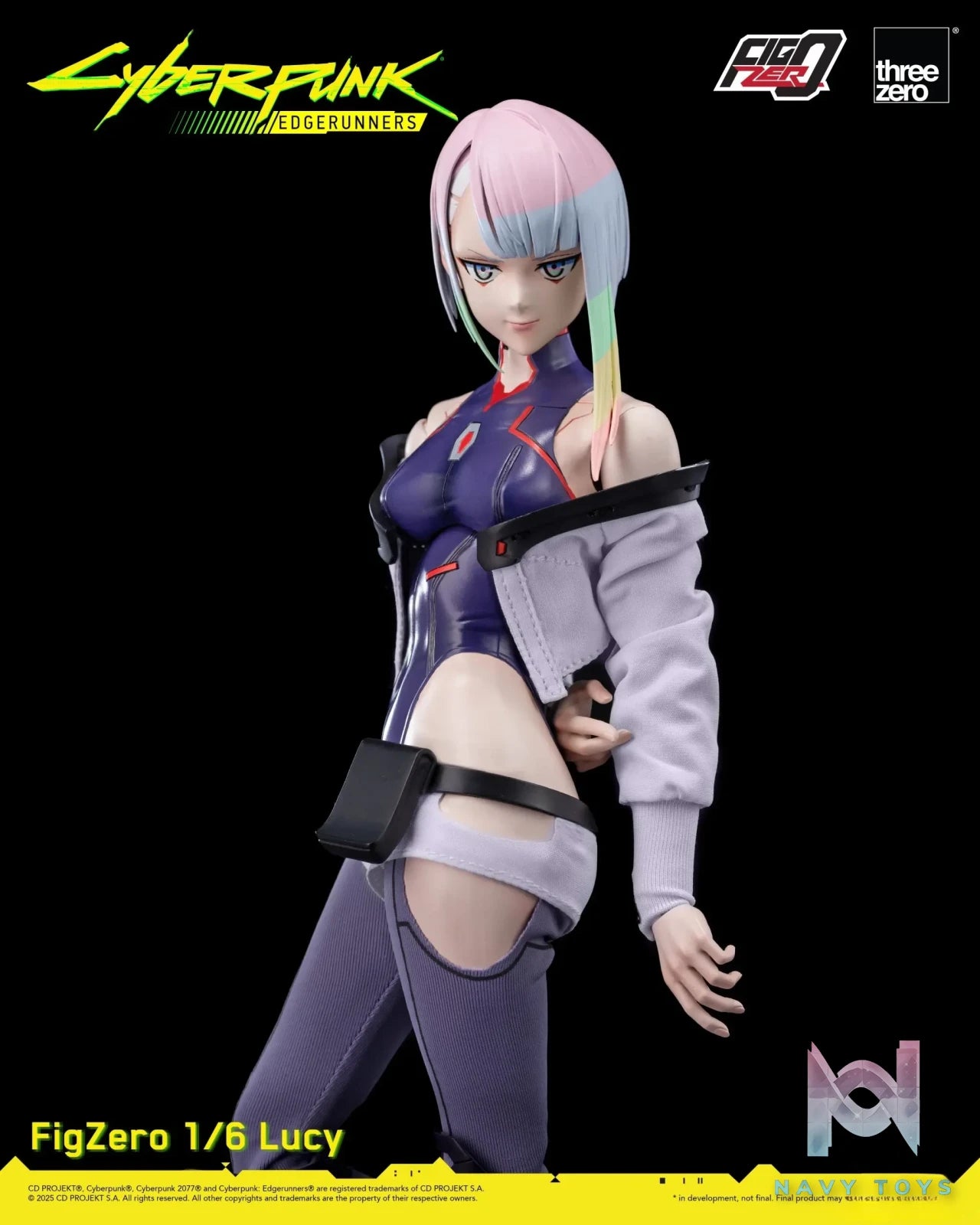 Threezero – Cyberpunk: Edgerunners FigZero 1/6 Lucy 3Z06000W0 (Licensed)