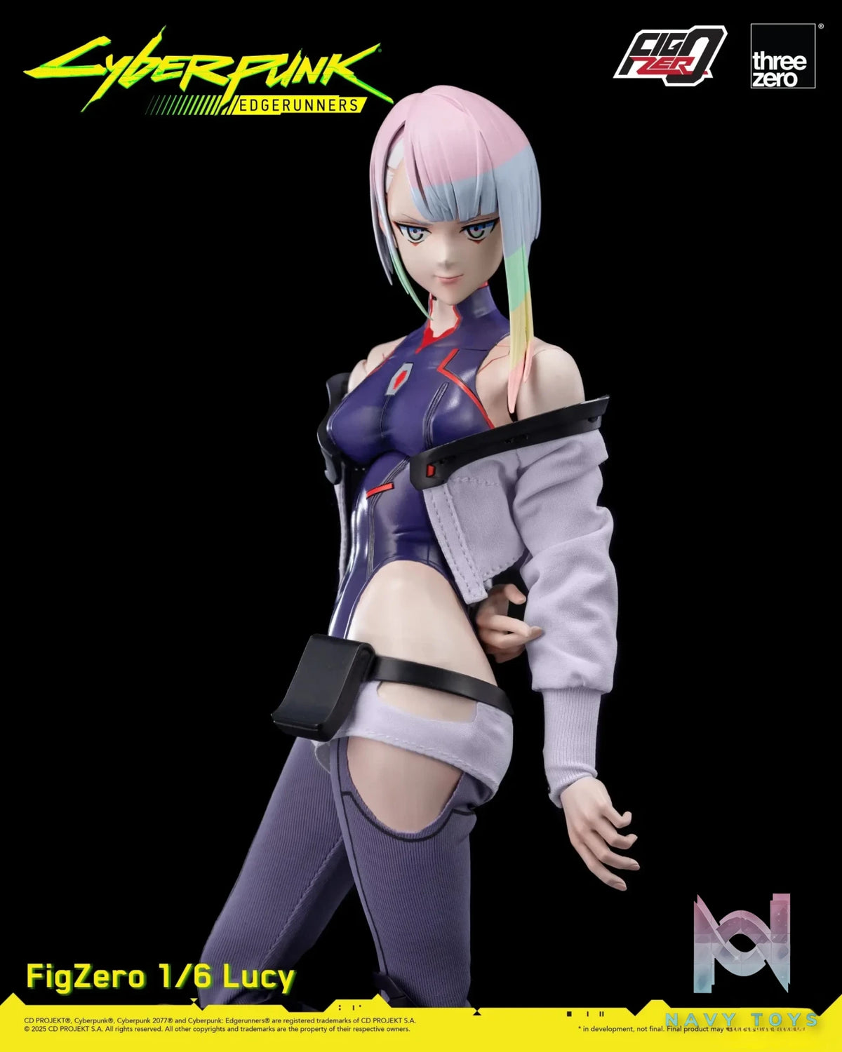 Threezero – Cyberpunk: Edgerunners FigZero 1/6 Lucy 3Z06000W0 (Licensed)