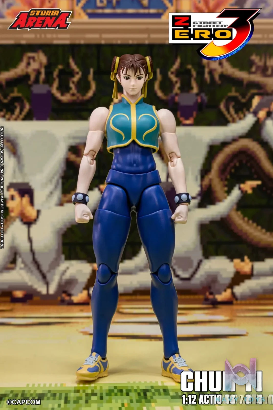 Storm Toys – STREET FIGHTER ZERO 3 CHUN LI 1/12 Action Figure SFSA06 (Licensed)