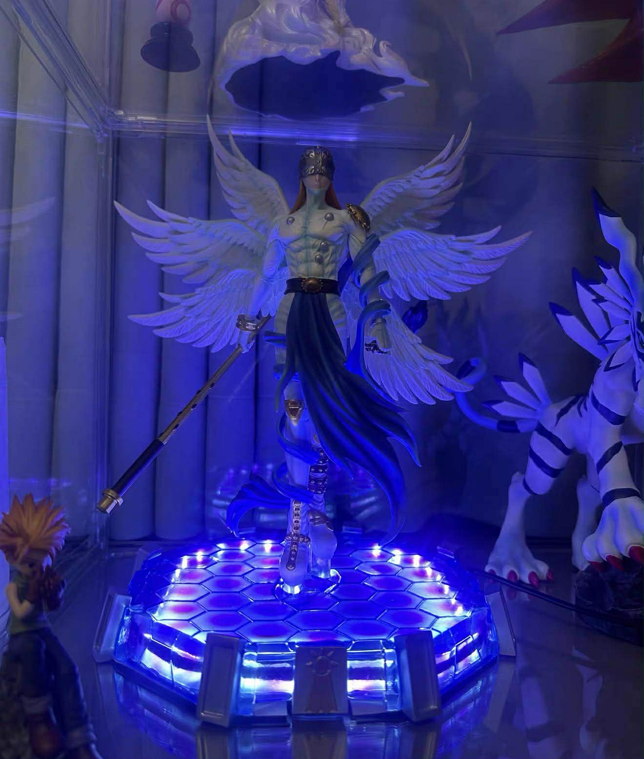 Digimon Angelomon & Angelo of Luna Temple - Digimon - YYGK Studio ( Sale 50%) resin statue Navy Toys anime figure