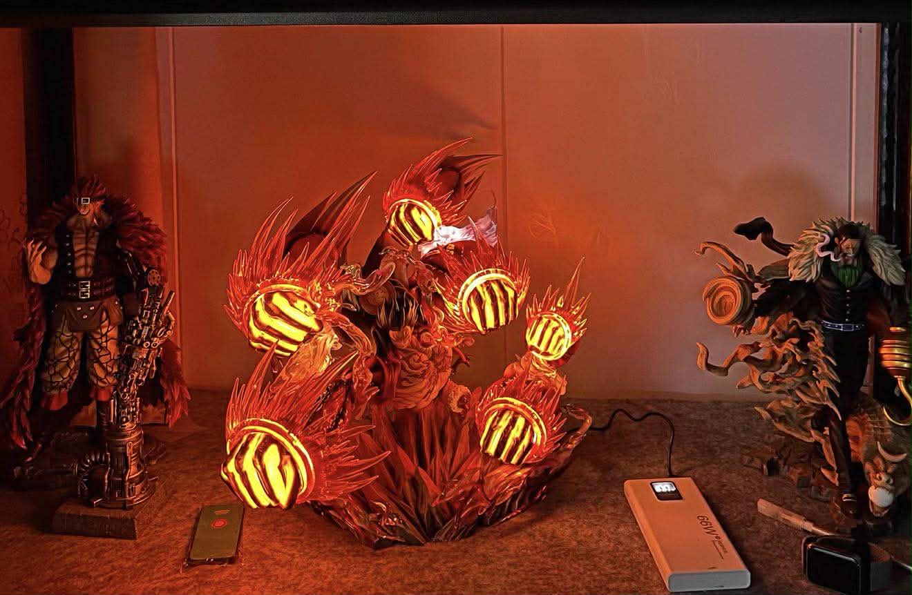 One Piece - Luffy Bounce Man YYGK Studio resin statue Navy Toys anime figure