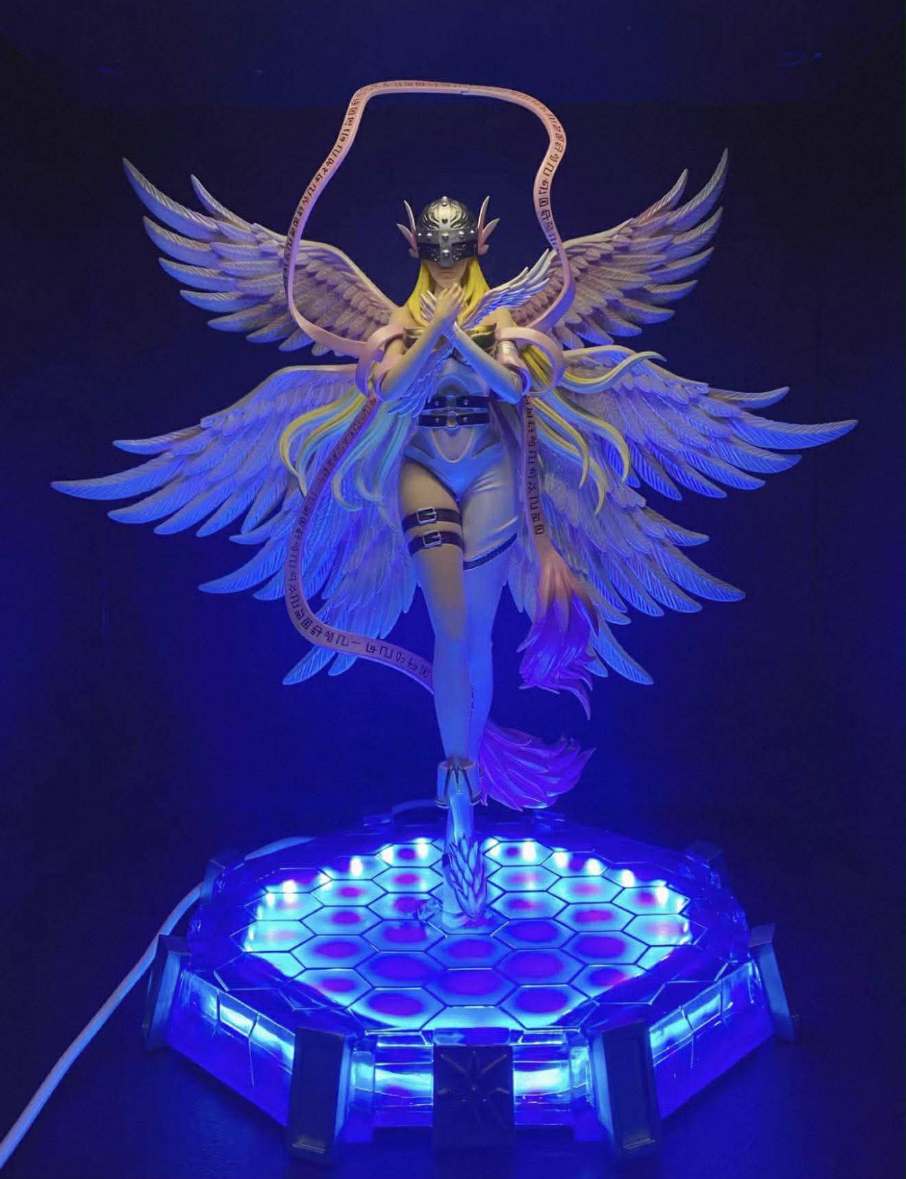 Digimon Angelomon & Angelo of Luna Temple - Digimon - YYGK Studio ( Sale 50%) resin statue Navy Toys anime figure