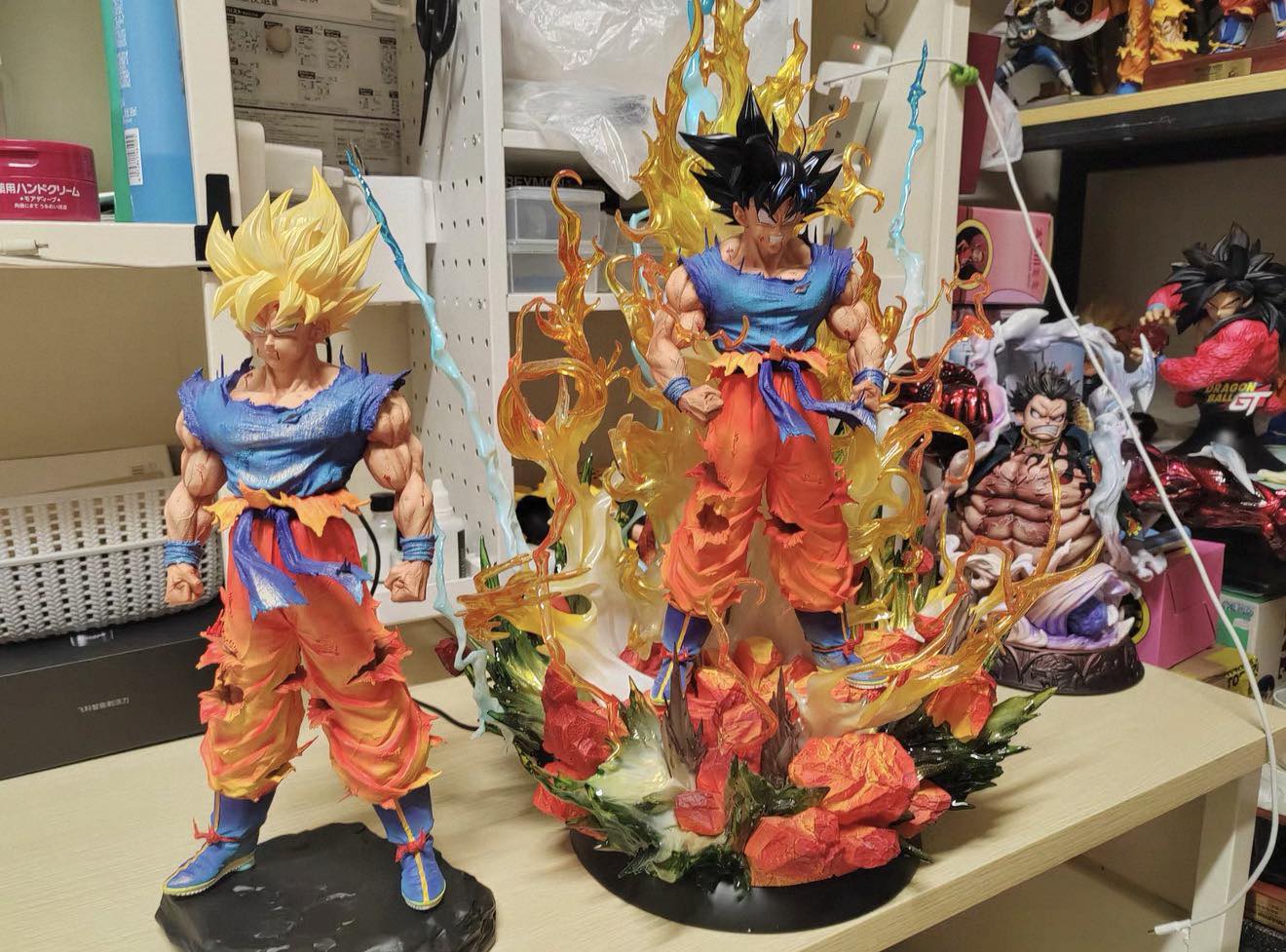 Super Saiyan Songoku - Dragonball - YYGK Studio ( Sale 50%) resin statue Navy Toys anime figure