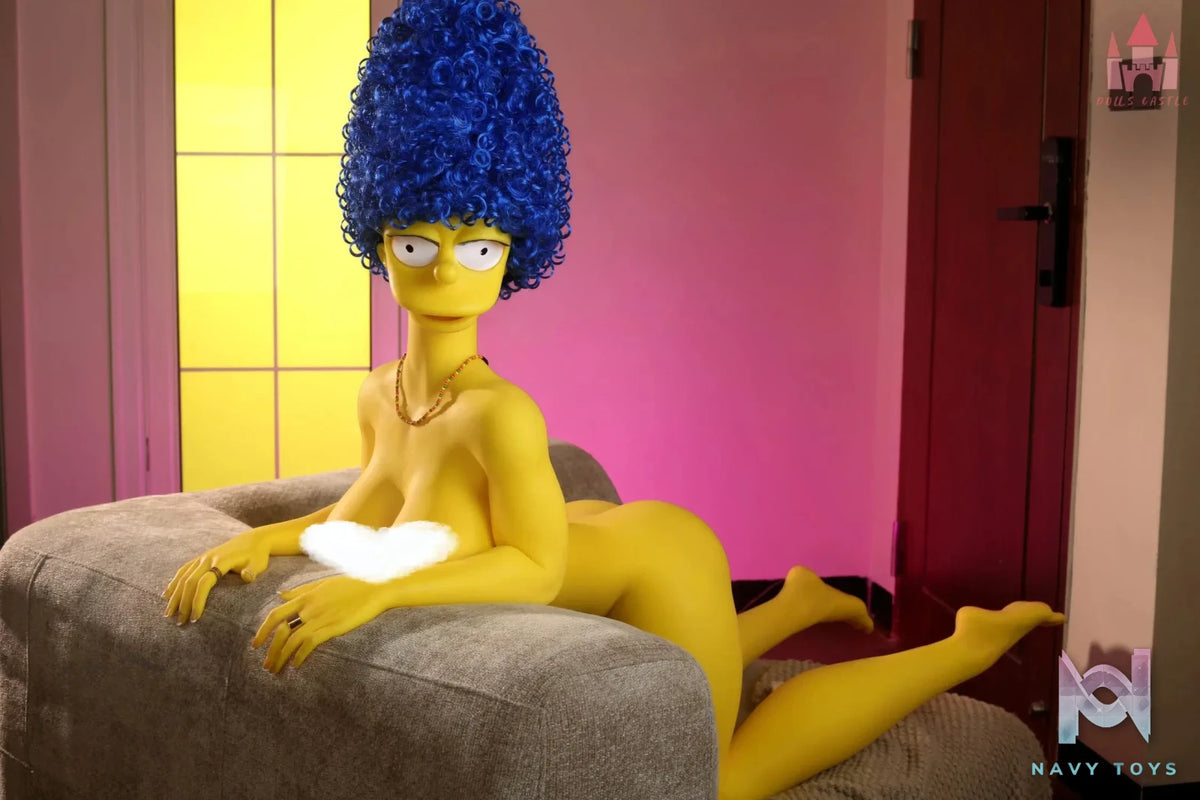 Dolls Castle – Marge Simpson Silicone Sex Doll 147CM K #SZ12 Simpsons