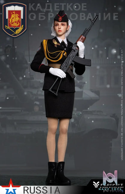 FLAGSET – Original 1/6 Russian Female Soldiers Ministry of Internal Affairs FS-73054A & Ninth Women’s Military Academy FS-73054B & Aerospace Defense Forces FS-73054C (Licensed)