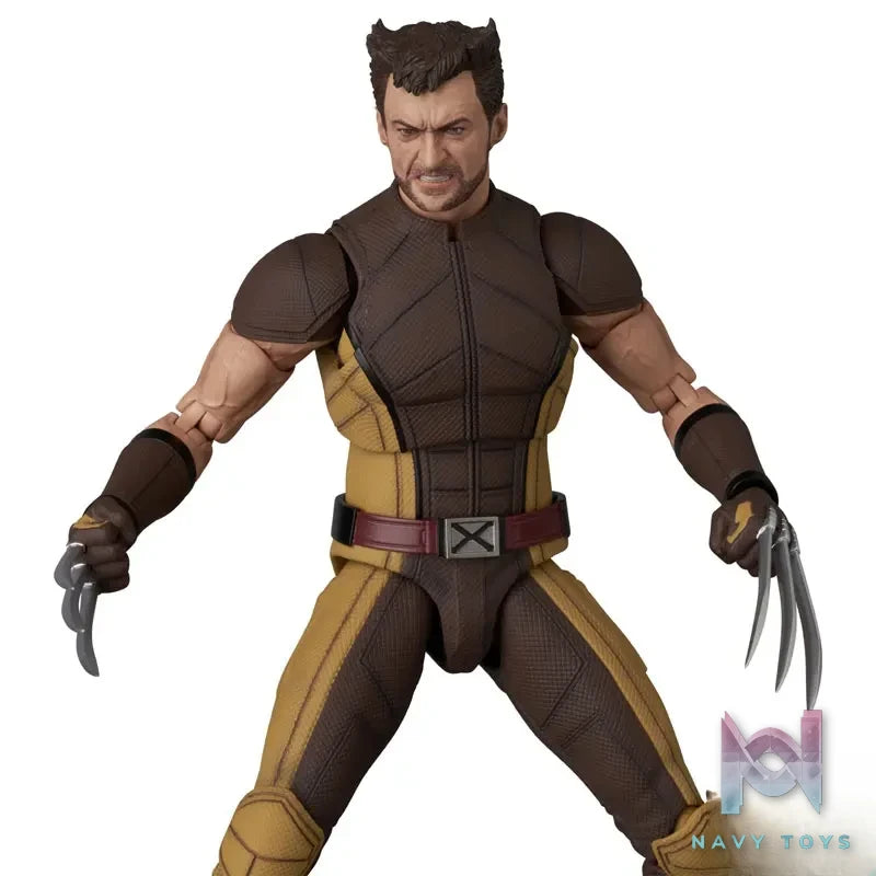 MEDICOM TOY – MAFEX No.297 MAFEX WOLVERINE BROWN Ver. “DEADPOOL X WOLVERINE” (Licensed)