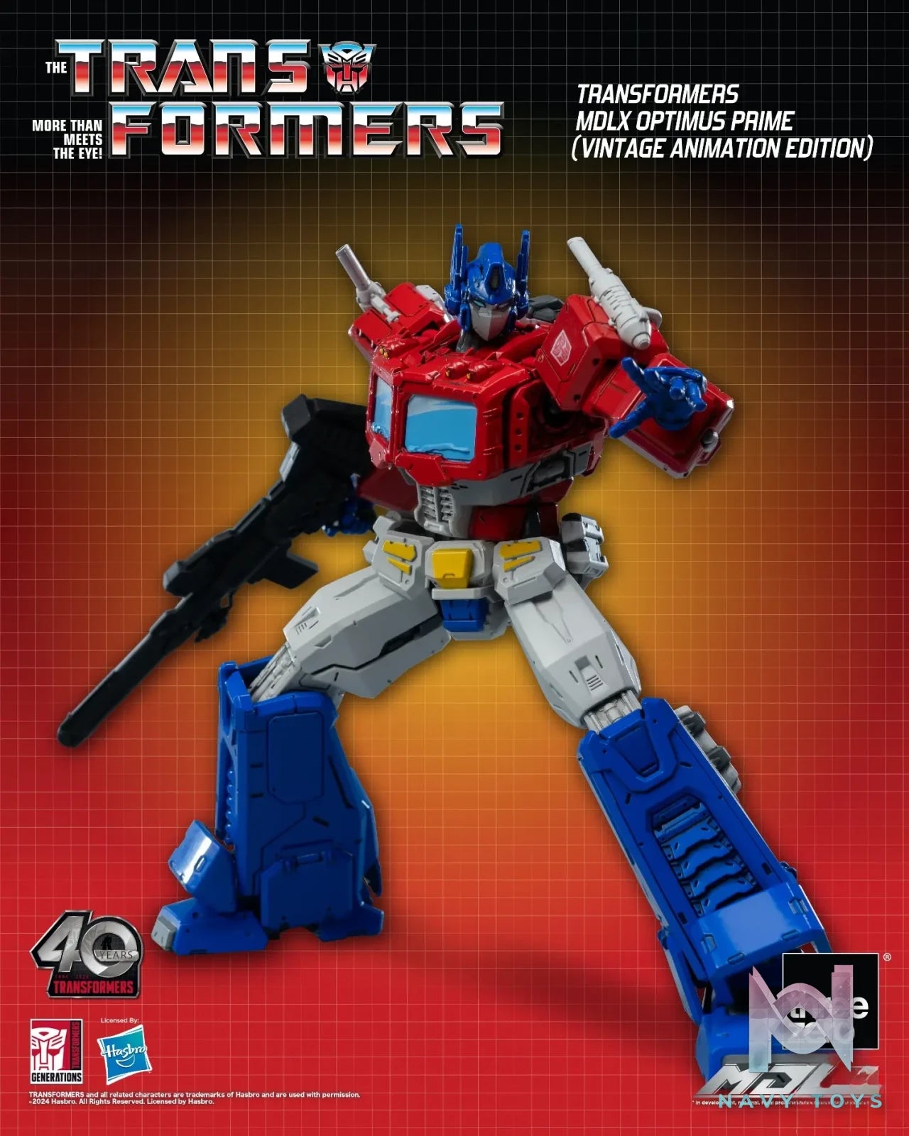 Threezero Studio – Transformers MDLX Optimus Prime (Retro Animation Version)