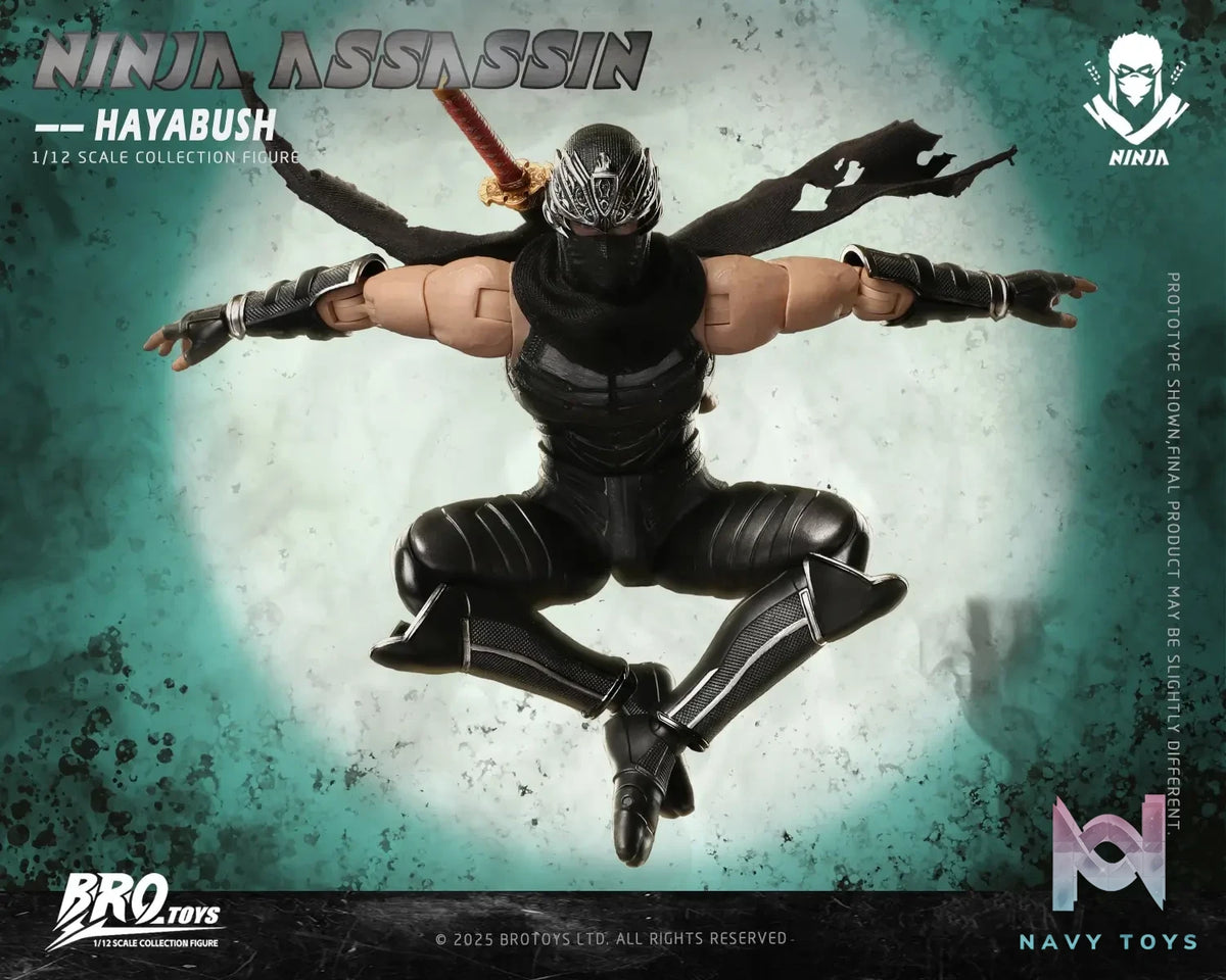 BROTOYS Studio – 1/12 Action Figure Ninja Assassin – Falcon #LR010 (Licensed)