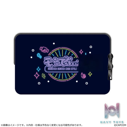 CAPCOM Studio – Monster Hunter MonDefo Tote Bag X Block Memo X Pouch Neon Theme (Licensed)
