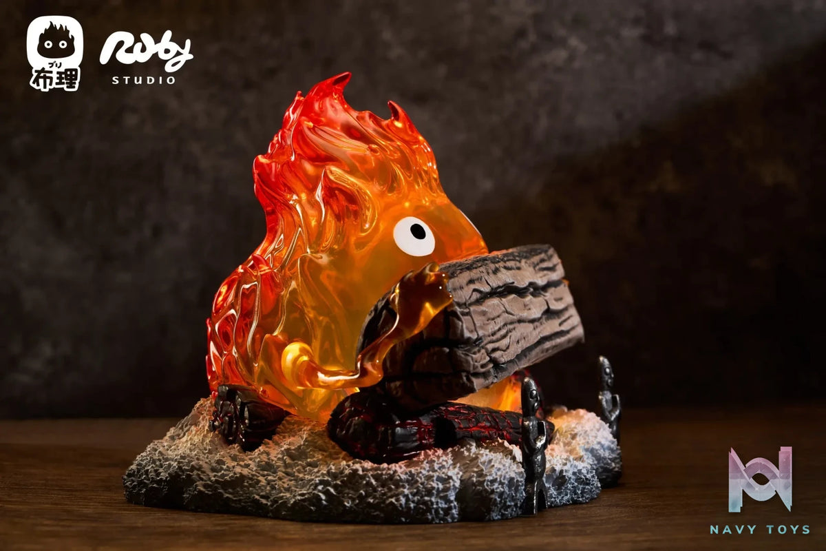 Ruby ​​Studio & Buri Studio – Howl’s Moving Castle Calcifer Night Light