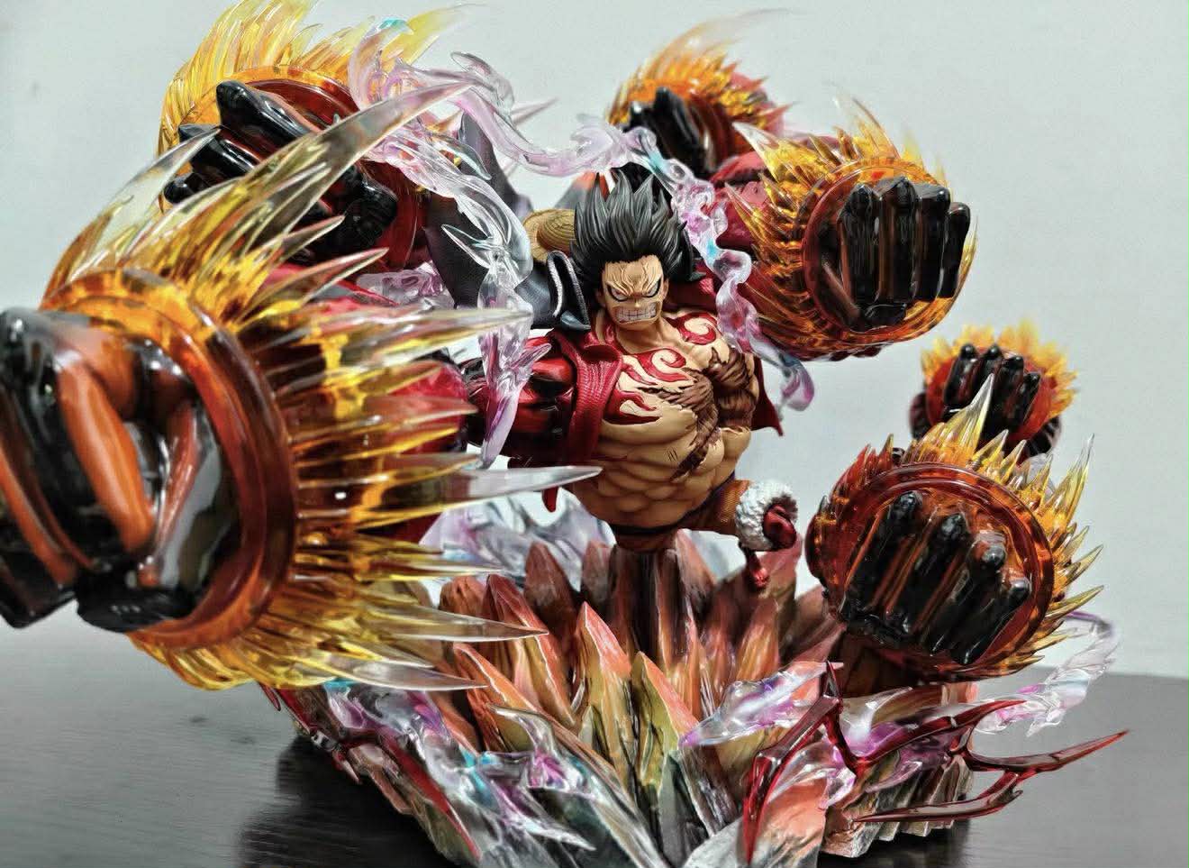 One Piece - Luffy Bounce Man YYGK Studio resin statue Navy Toys anime figure